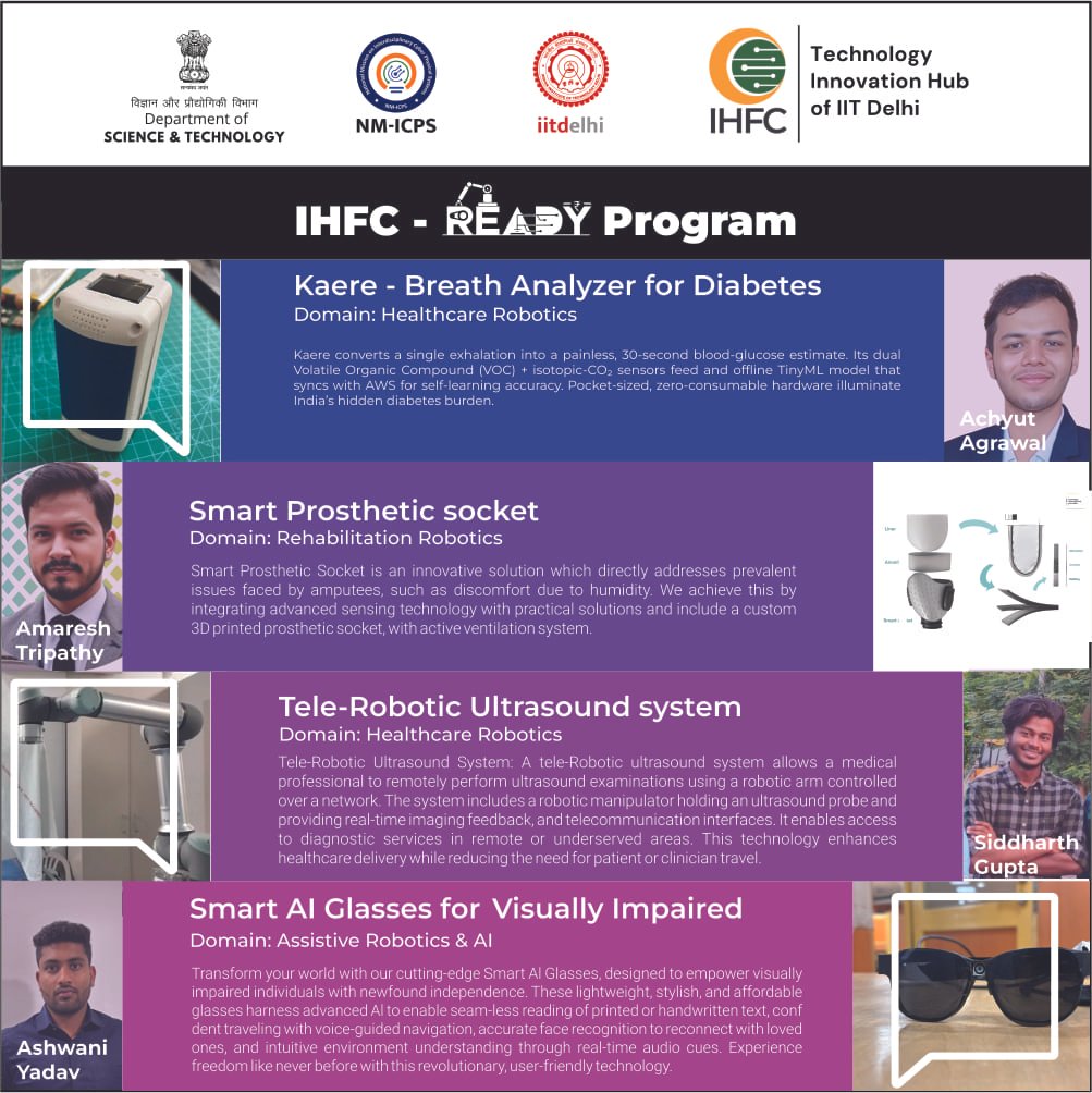 #READYProgram #READY #RISE #IHFC #TIHIITDelhi #ENTREPRENEURSHIP #DEVELOPMENT #PROGRAM #RESEARCH #grow #educate #innovate #tech #cobotics #robotics